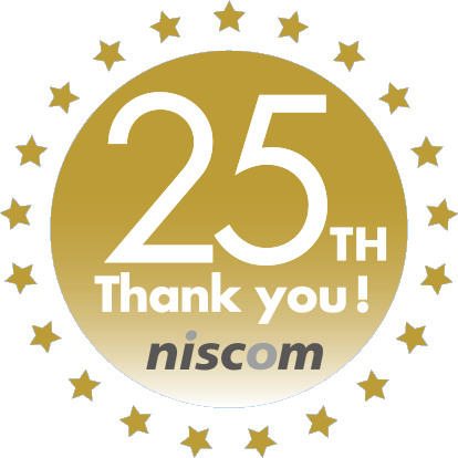 25TH Thank you！ niscom